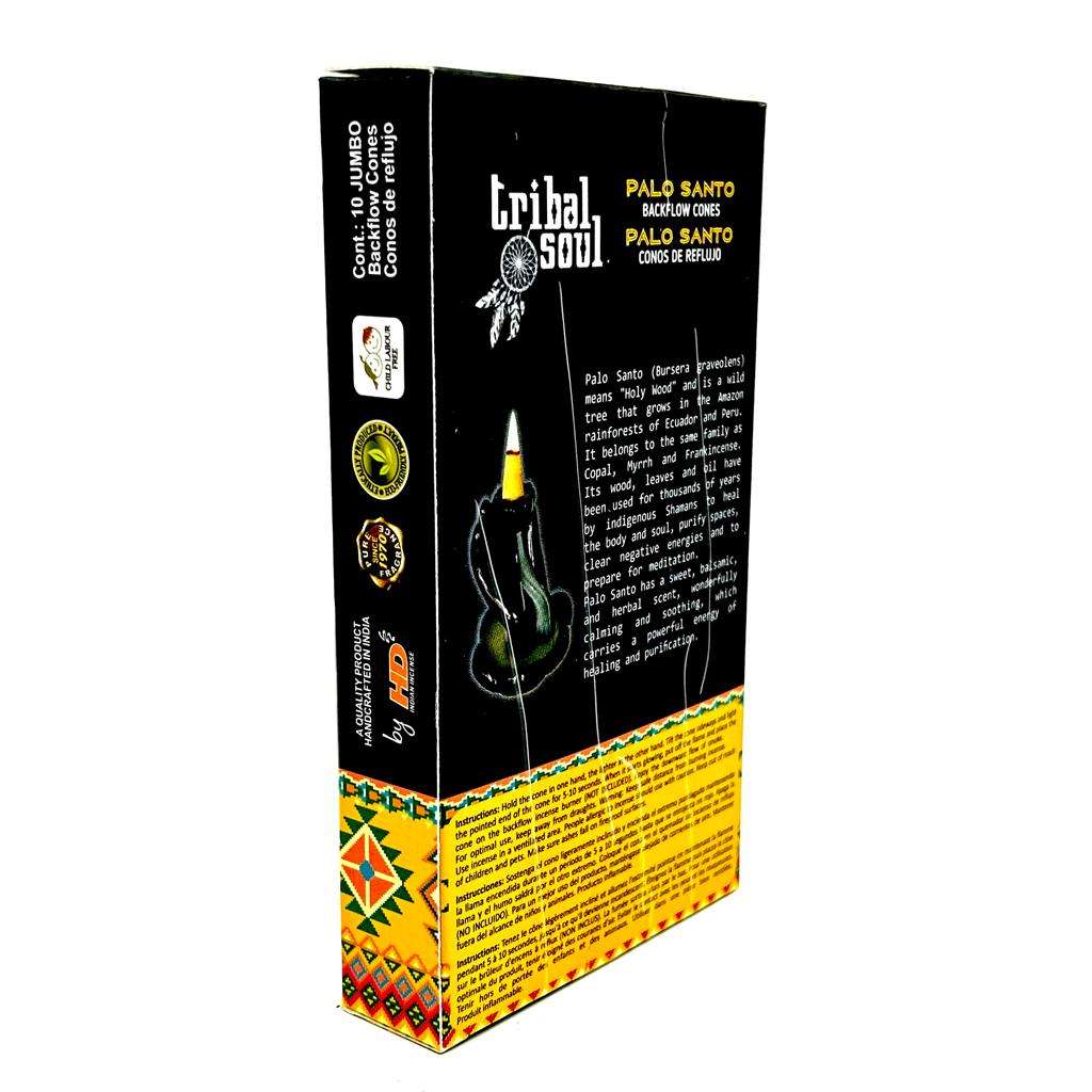 Tribal Soul Palo Santo Premium Backflow Incense Cones