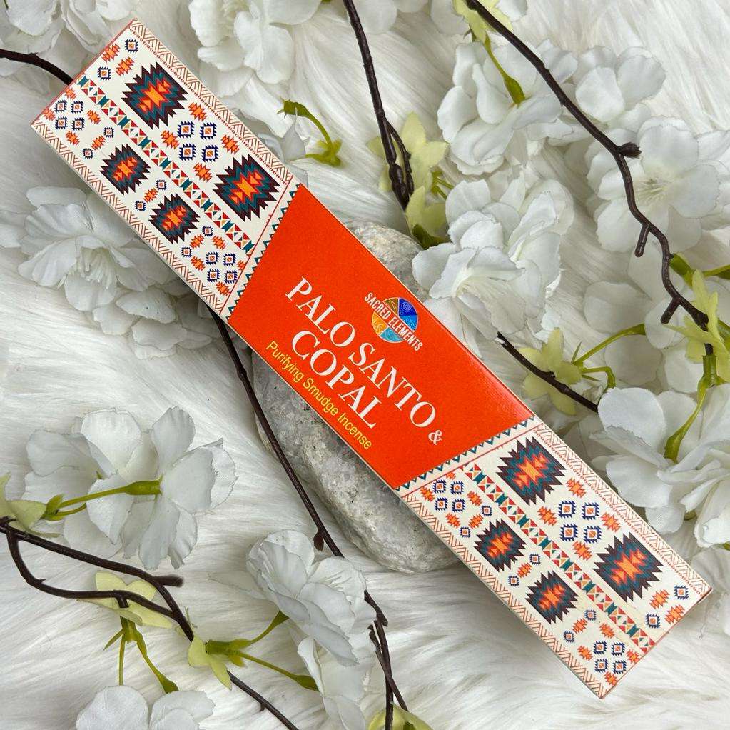 Sacred Elements Palo Santo and Copal Incense Sticks
