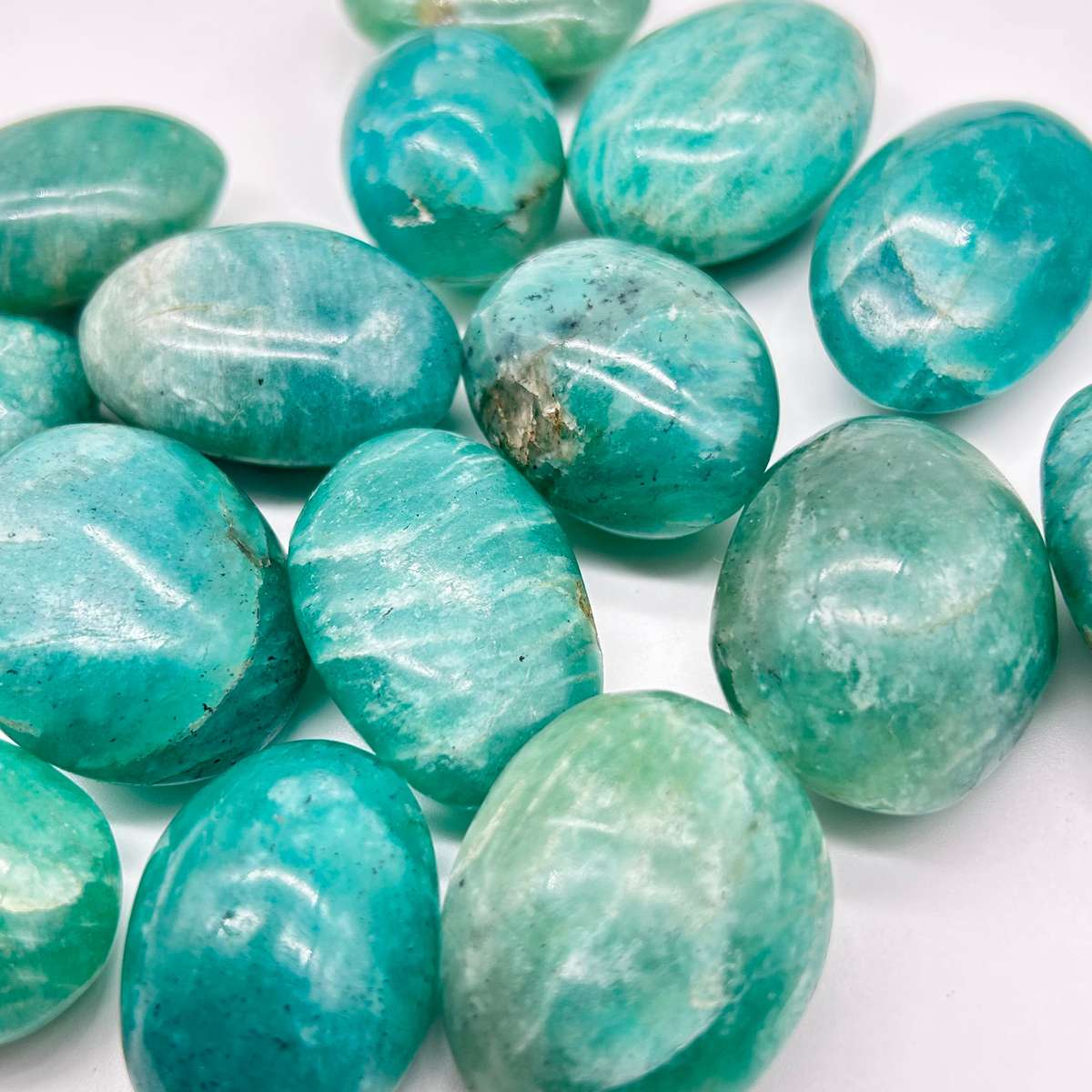 Amazonite Crystal Orbs