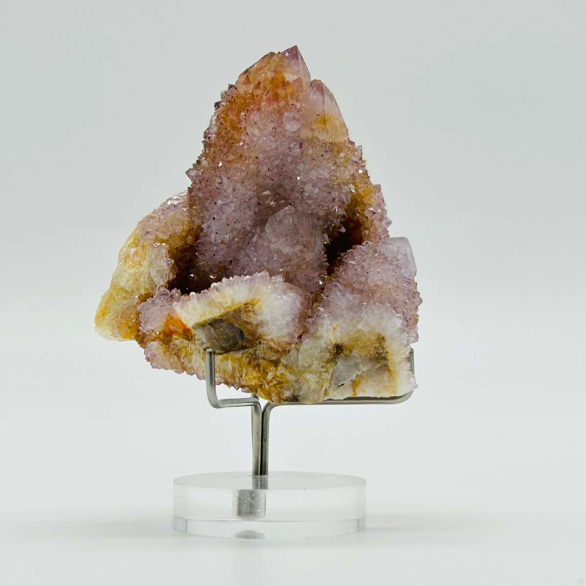 Spirit Quartz With Hematite Lustre