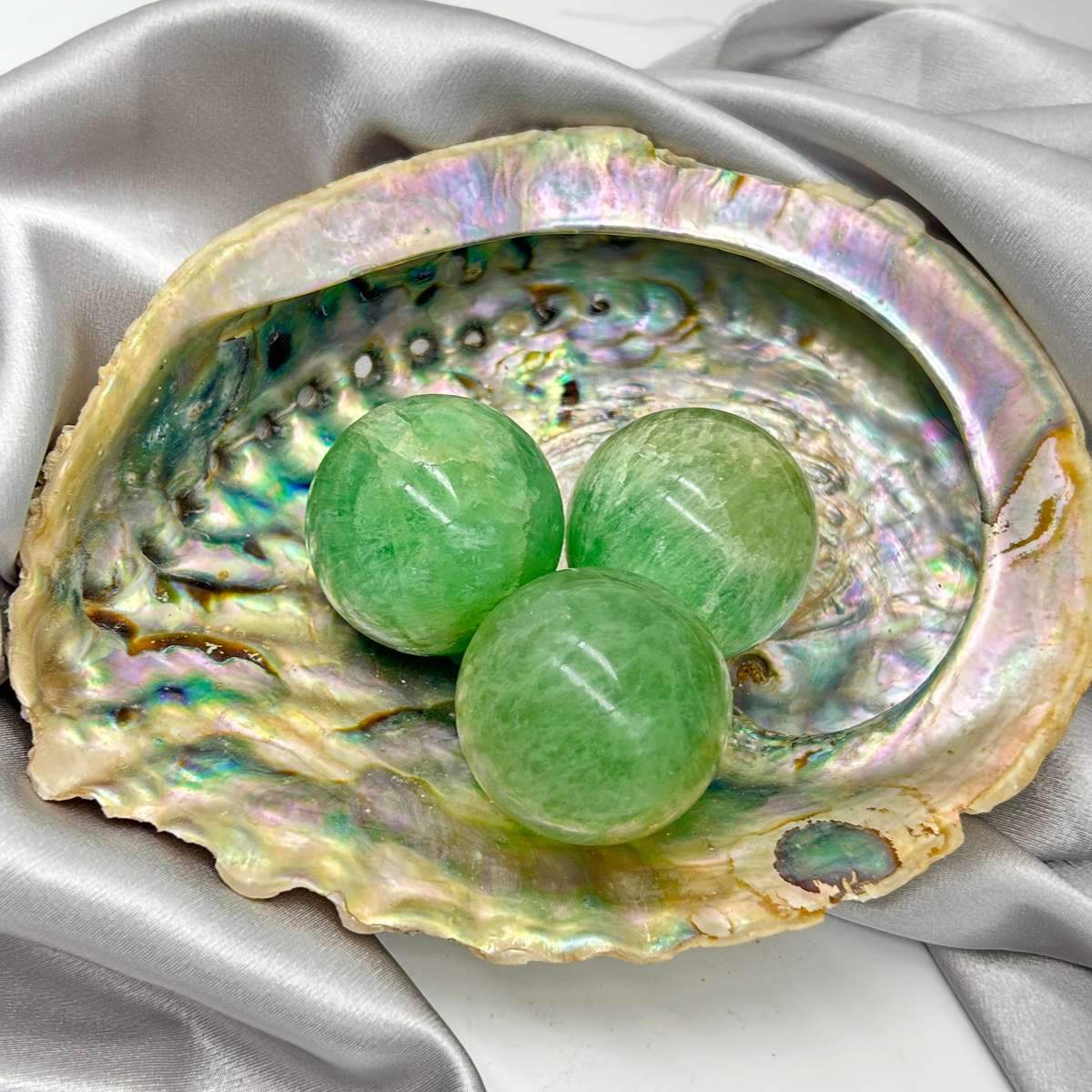 Small Green Fluorite Sphere