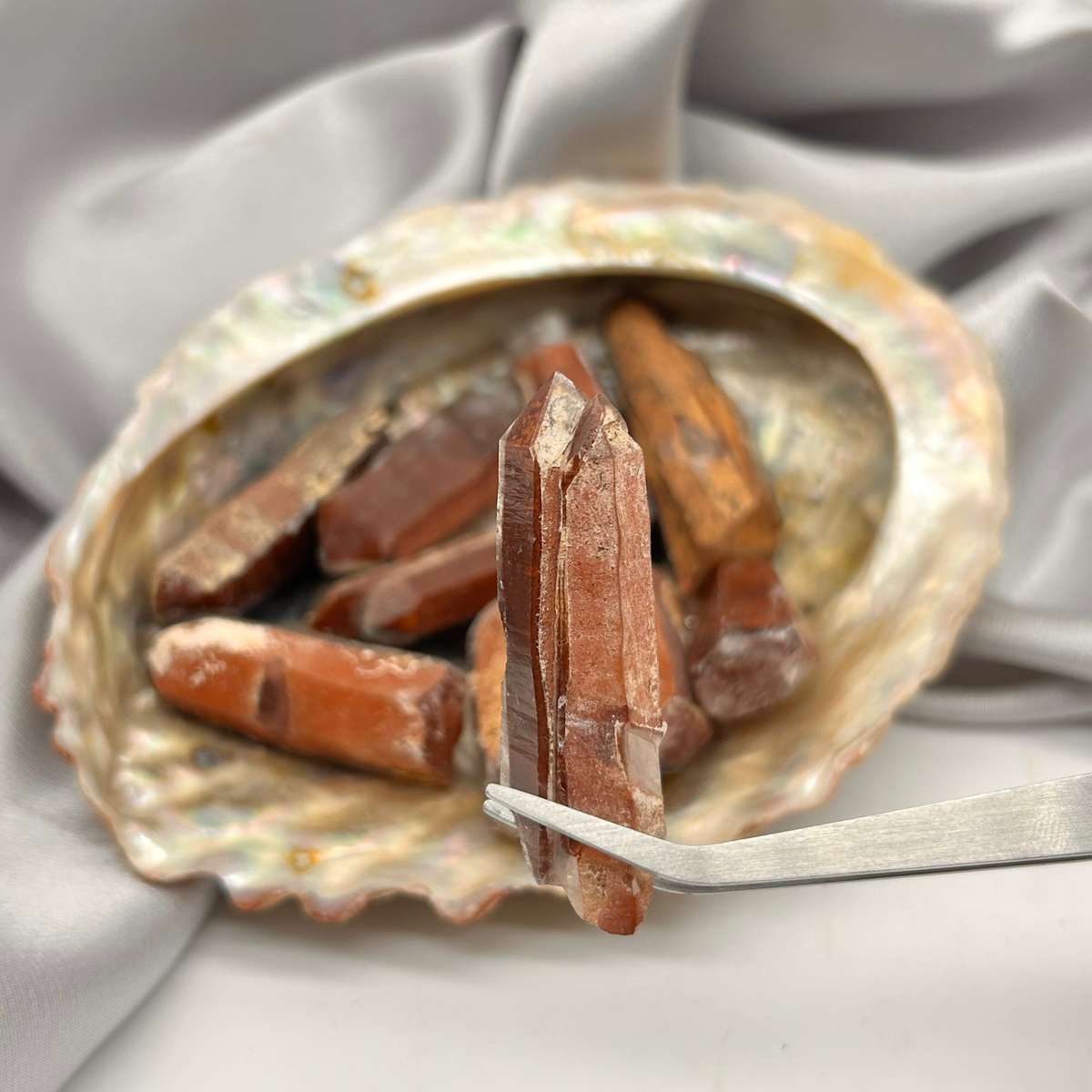 Small Orange River Quartz Points