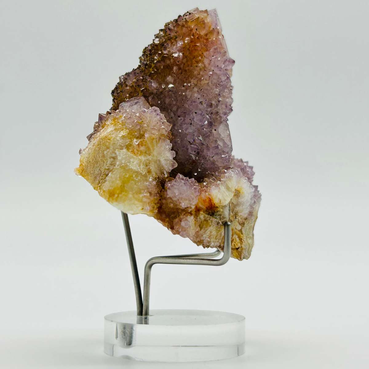 Spirit Quartz With Hematite Lustre