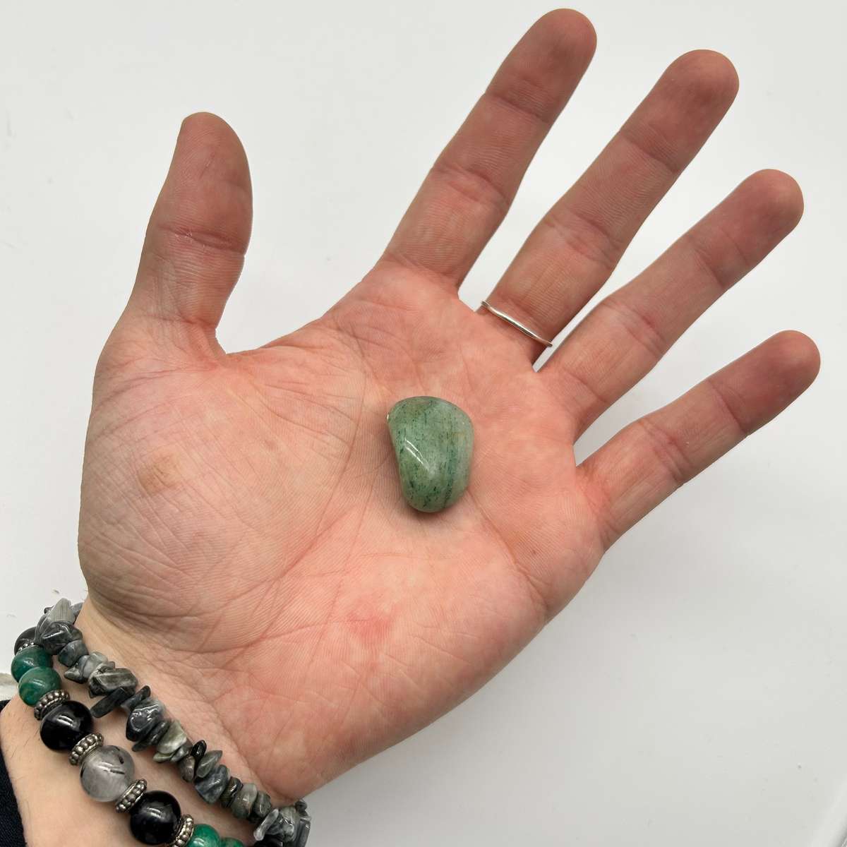 Tumbled Green Aventurine