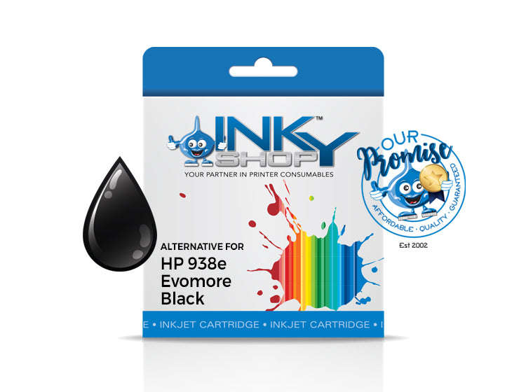 HP 938e Evomore Black Ink Cartridge Compatible 2500pgs