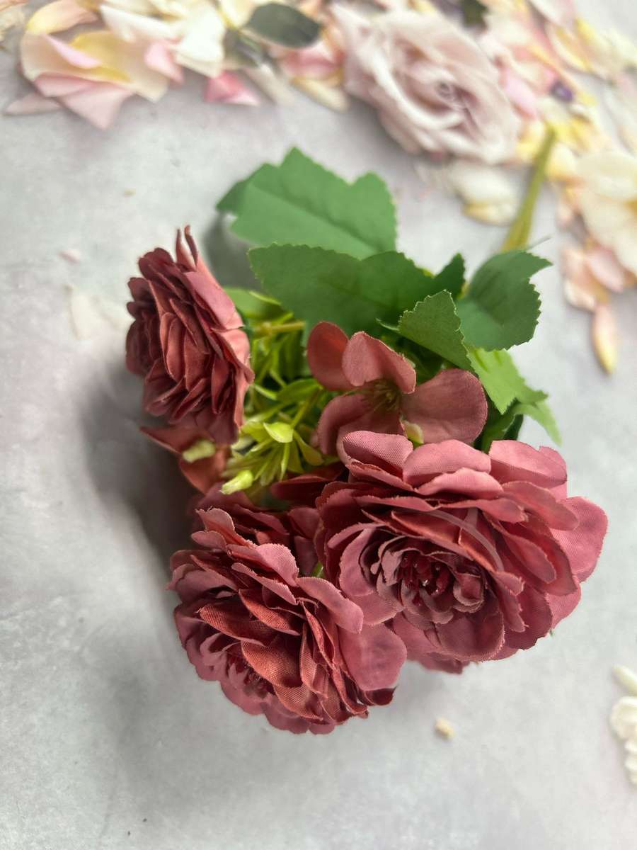 Artificial Flower Bunch Peony