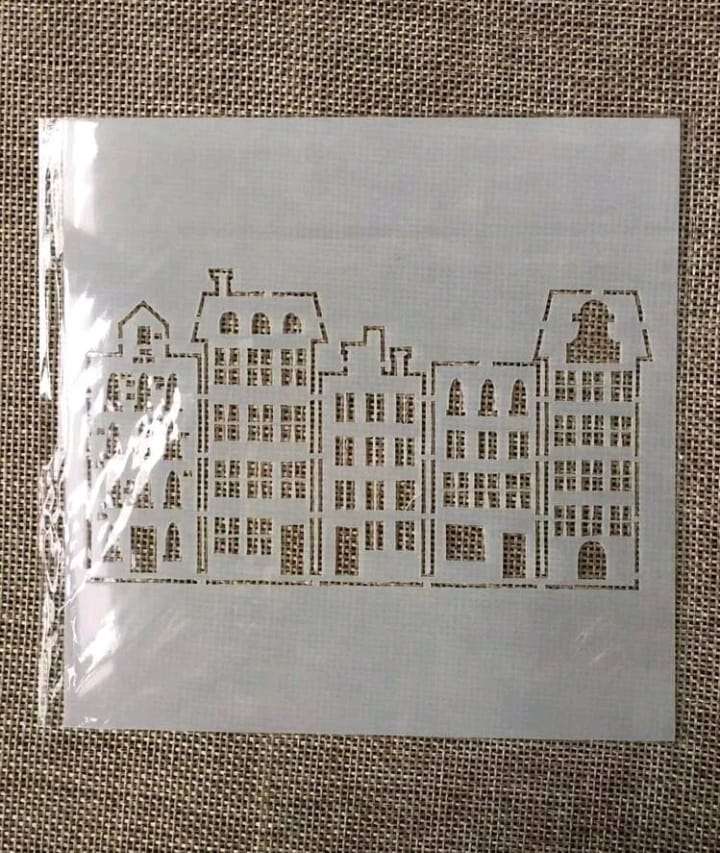 Cake Decorating Stencil Building