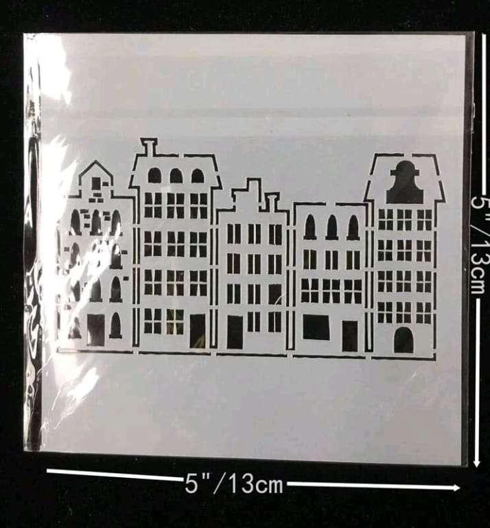 Cake Decorating Stencil Building