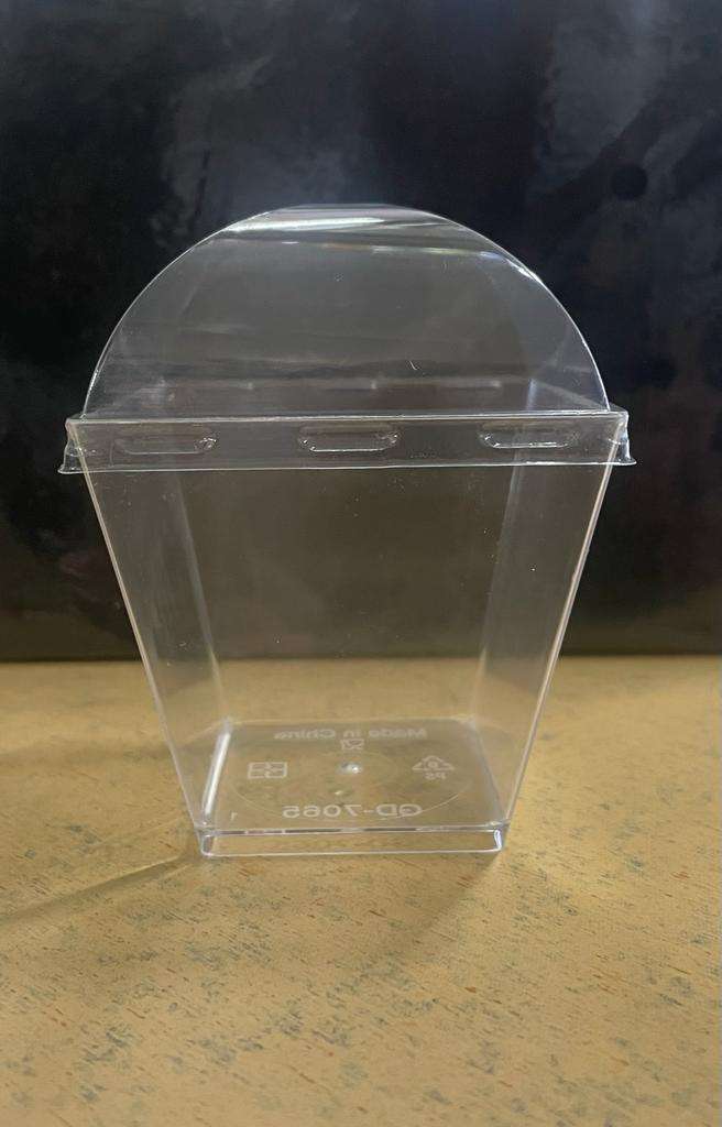 No 5875 Plastic Dessert Pudding Cup 25pc