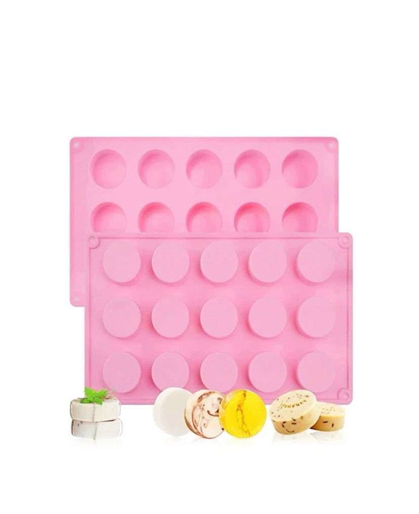 Silicone Mould Mini Cupcake Pudding Soap .