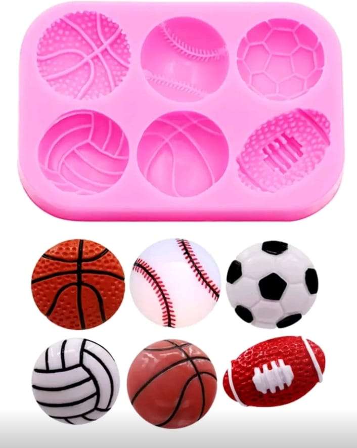 Silicone Mould Sports Balls