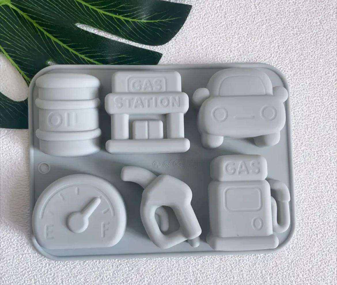 Silicone Mould Gas Station