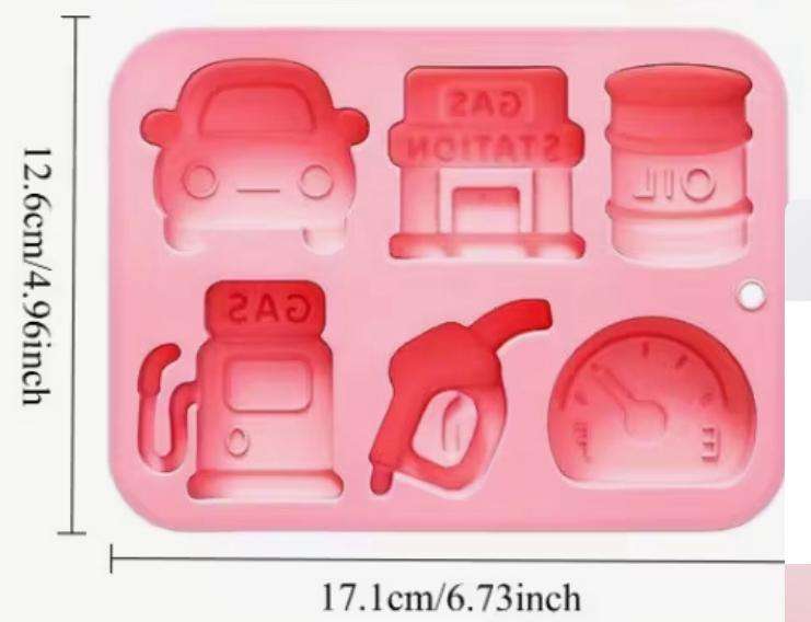 Silicone Mould Gas Station