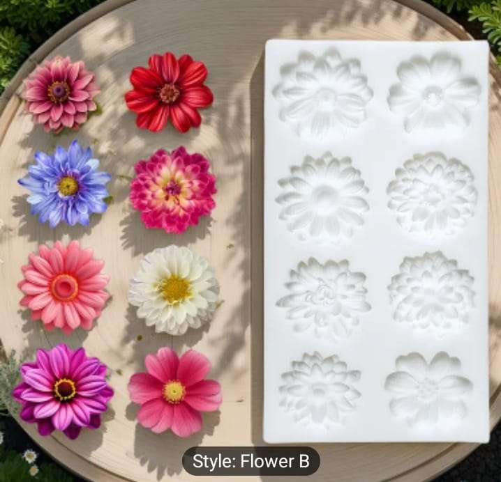 Silicone Mould Flowers