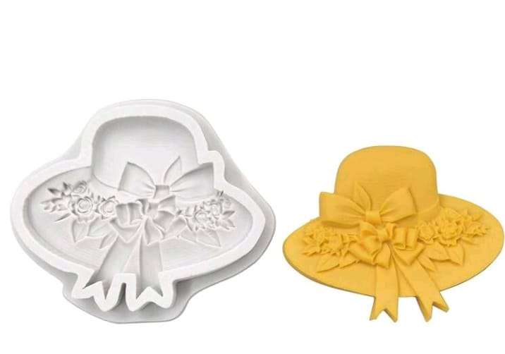Silicone Mould Sunhat with Bow