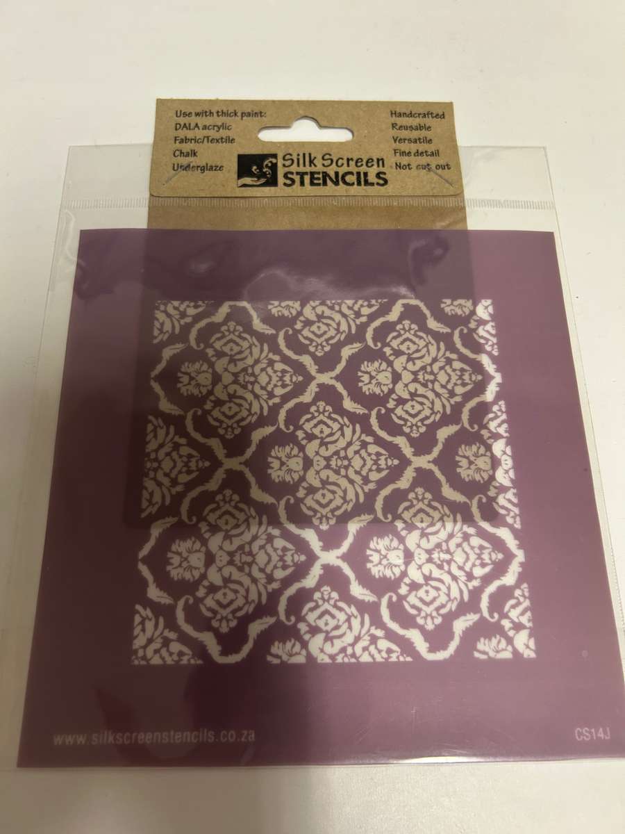 Silk Screen Stencil  Damask