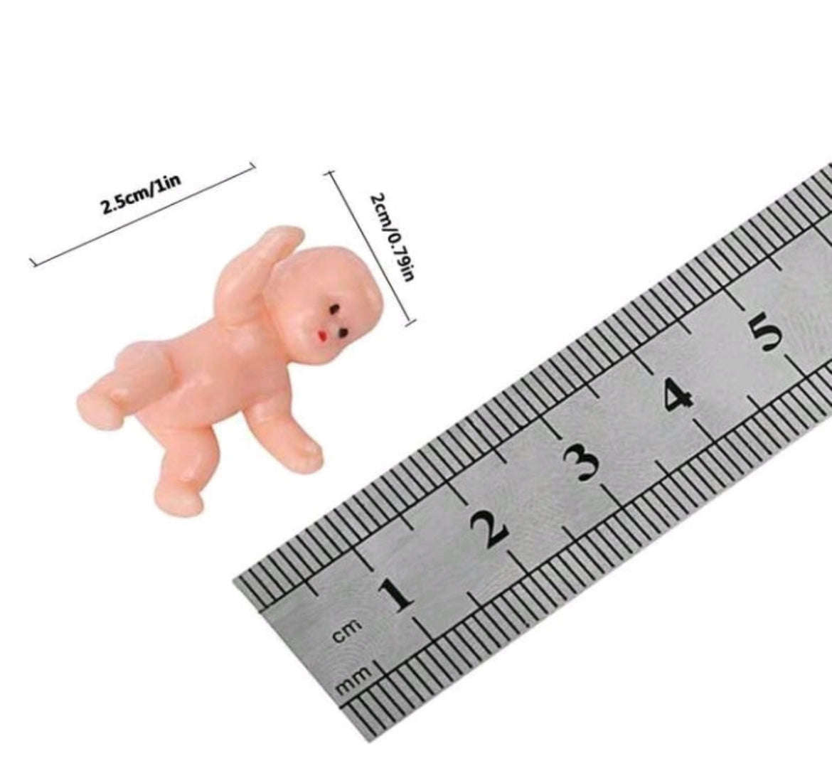 Plastic Baby 10pc
