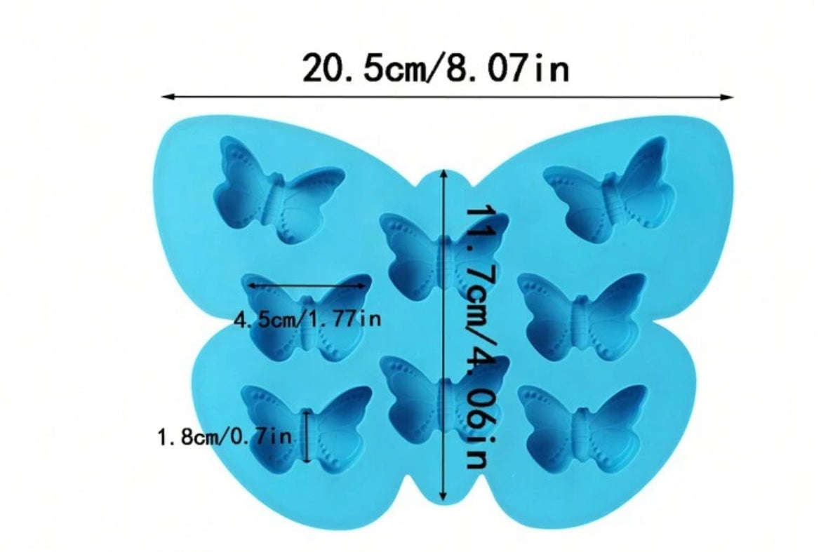 Silicone Mould Butterfly Soap Candy