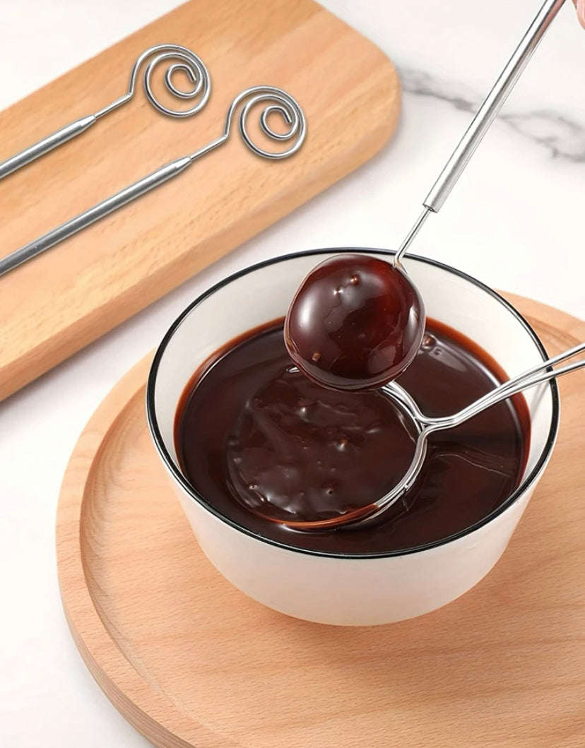 Chocolate dipping tools