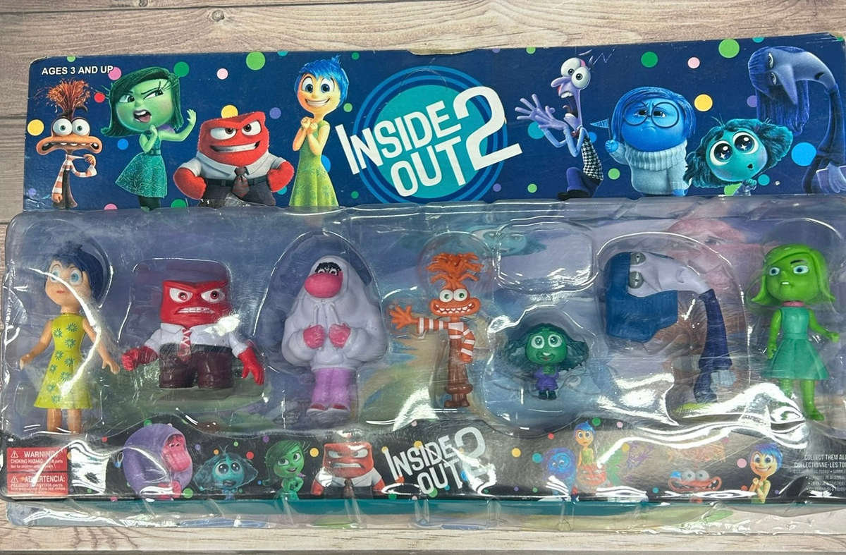 Plastic Figurines Cake Toppers Inside Out