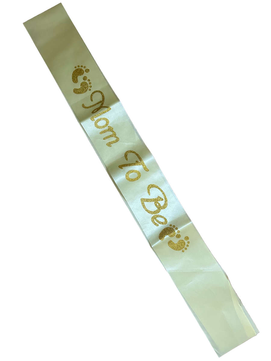 Sash Mom to be Yellow
