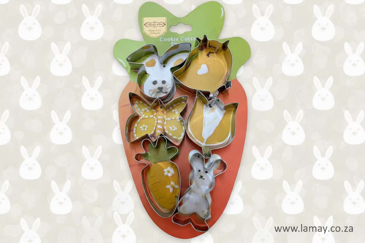 Easter Bunny Carrot Metal Cutter Set