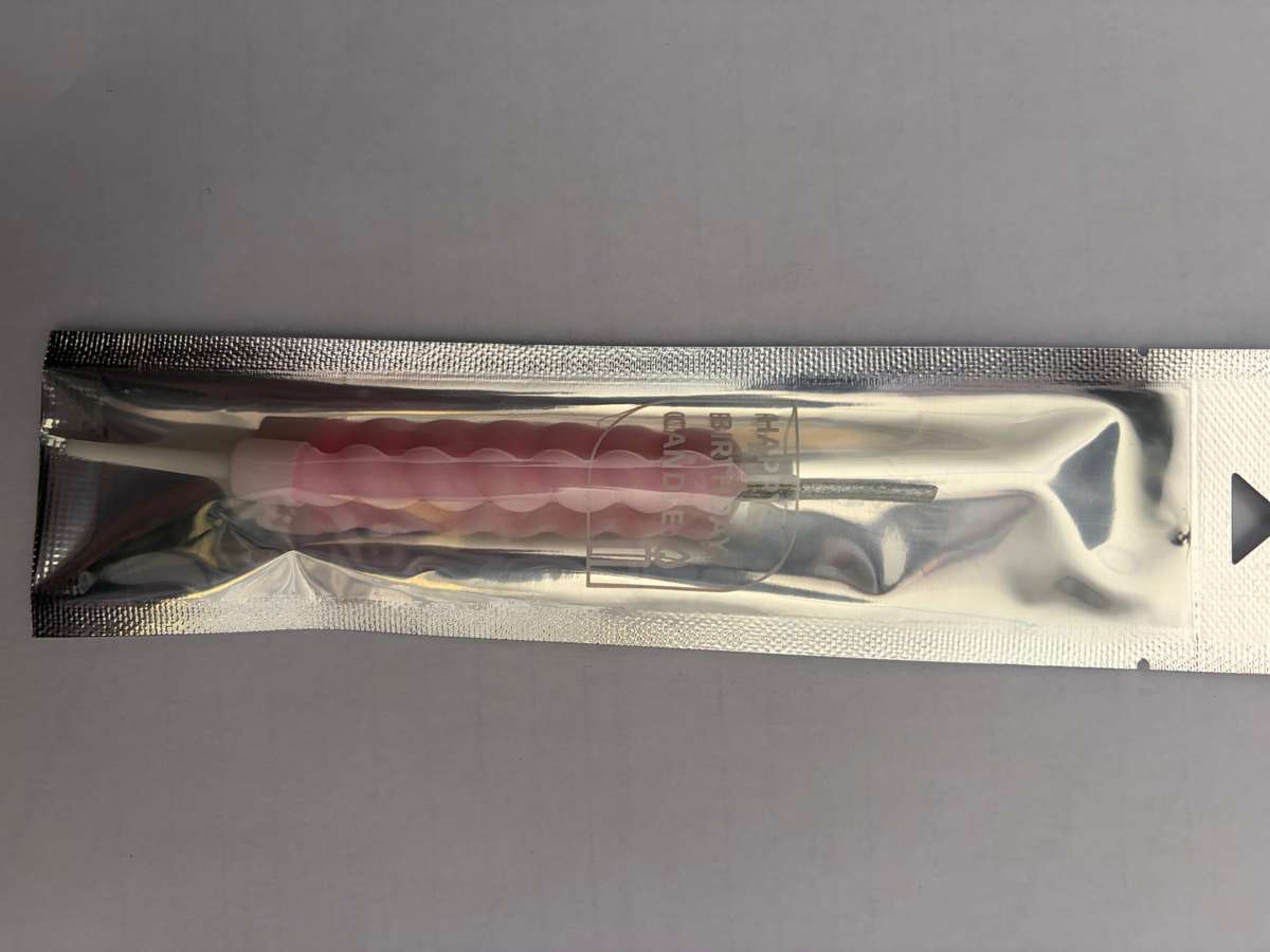 1pc Pastel Twisted Cake Candle Sparkler