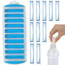 Water bottle ice stick tray