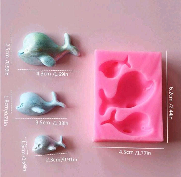 Silicone Mould Dolphin