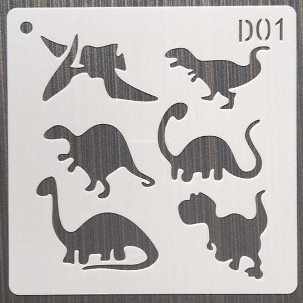 N188001 Stencil Dino D01
