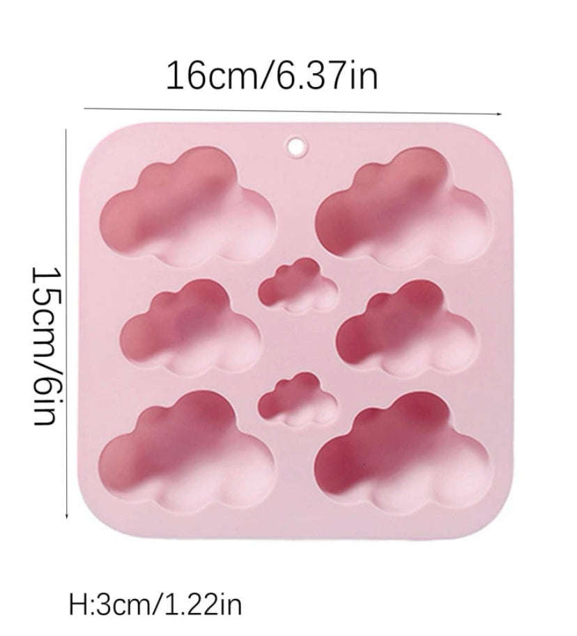 Silicone Mould Soap Chocolate Cloud