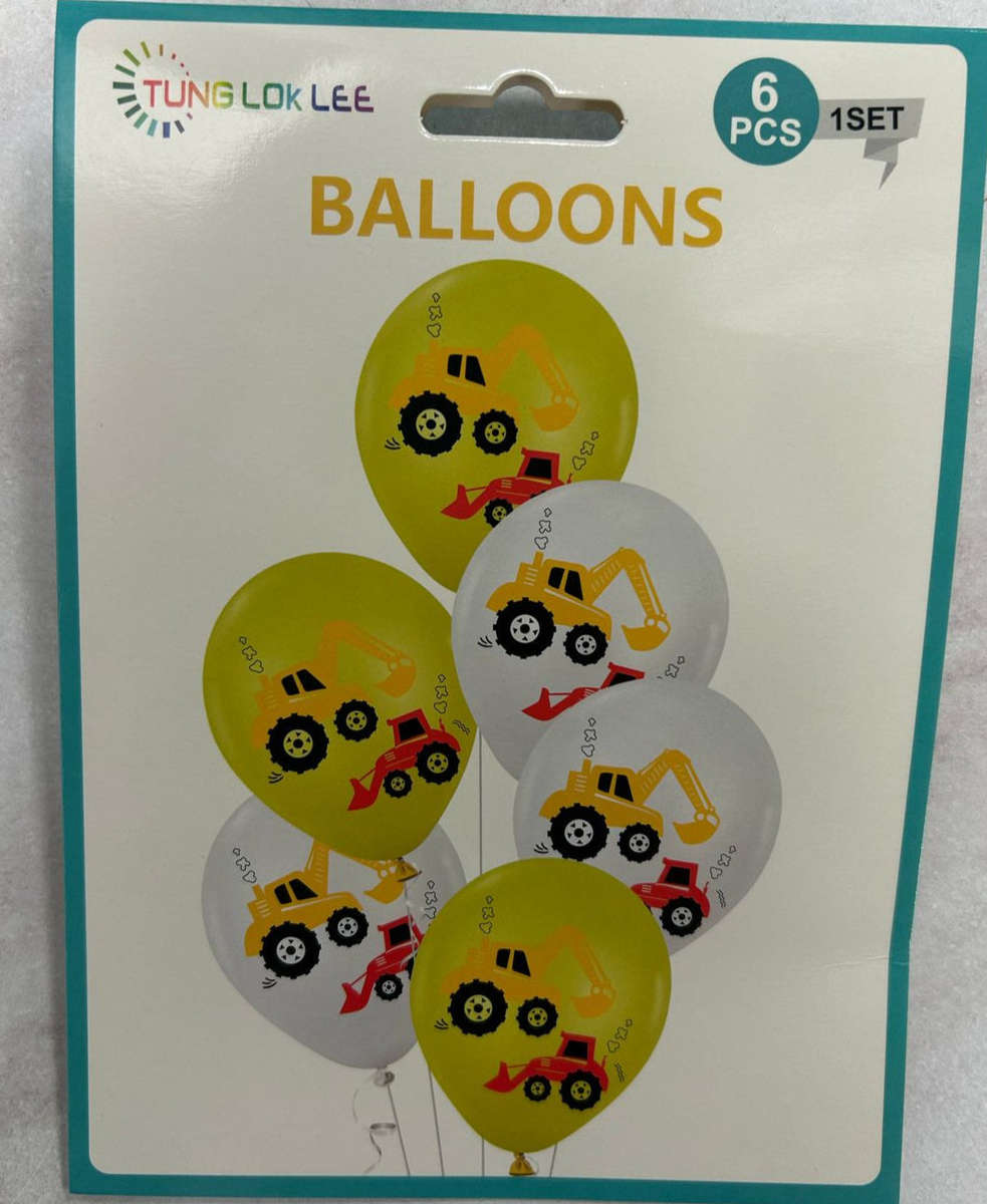 Construction Balloon Set