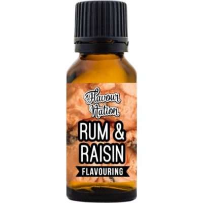 Flavour Nation Flavouring Rum and Raison Liquor 20ml