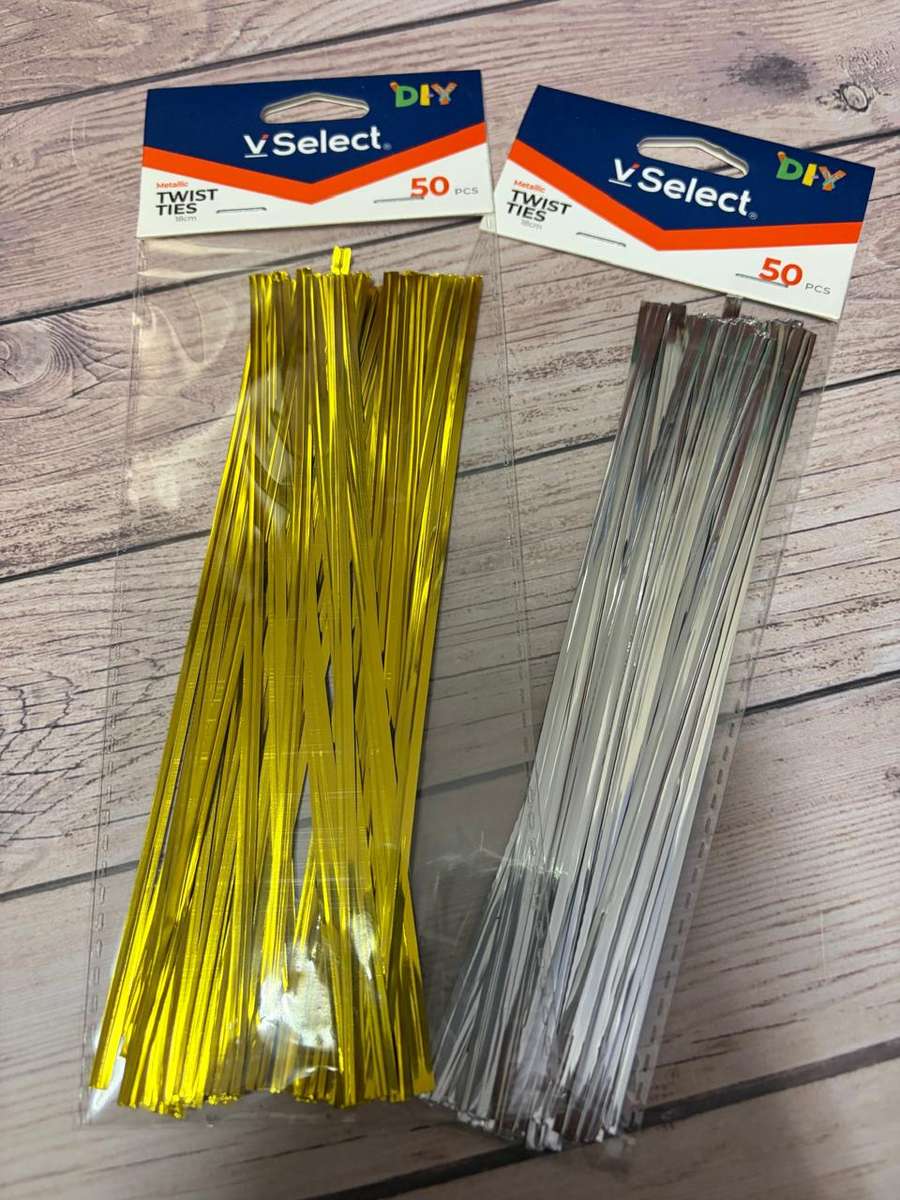 50pc Cellophane Tie Bag 18cm