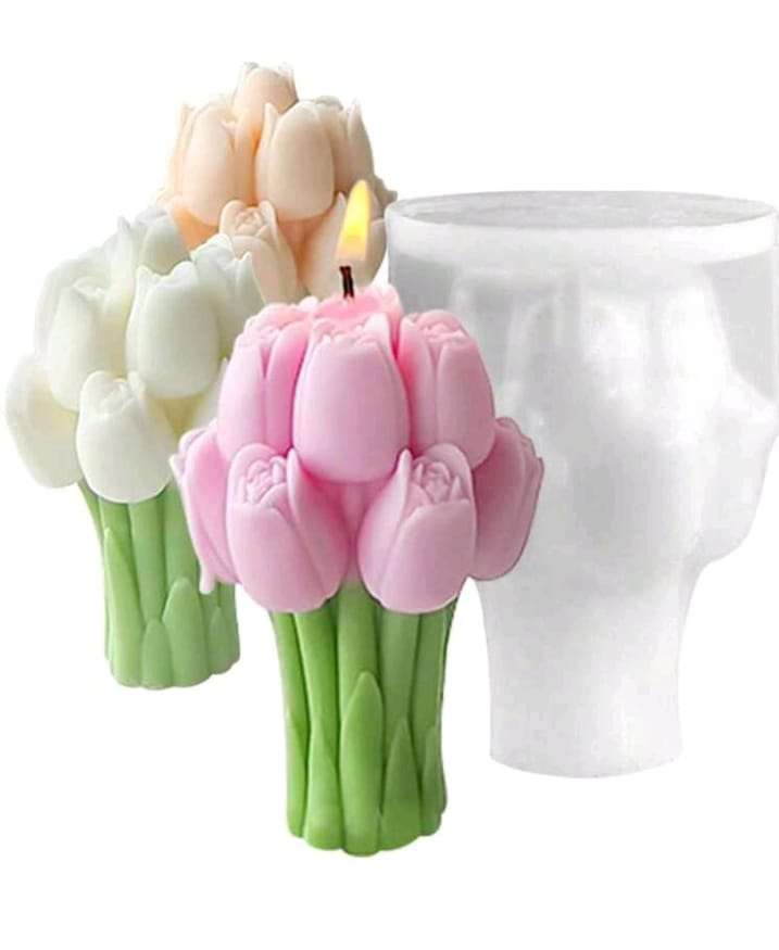 Silicone Mould Flower Tulip
