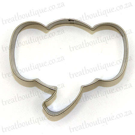 Treat Boutique Metal cookie cutter Elephant face 9x6.5cm