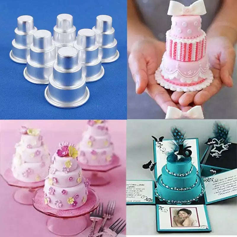Mini 3 tier cake pan