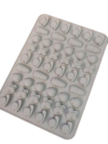 Small Gummy Insects Silicone  mould, Butterfly 1.6x1.5cm