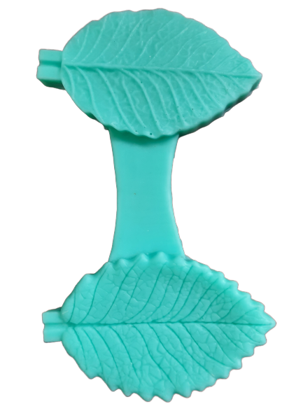 Leaf veiner silicone mould, 7.6x4.7cm