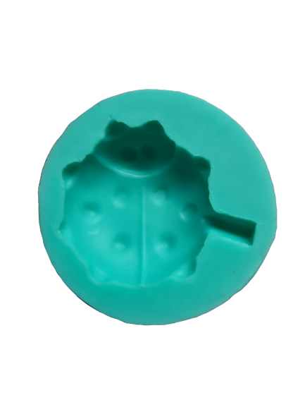 Silicone mould , ladybug 5.5x4.7cm