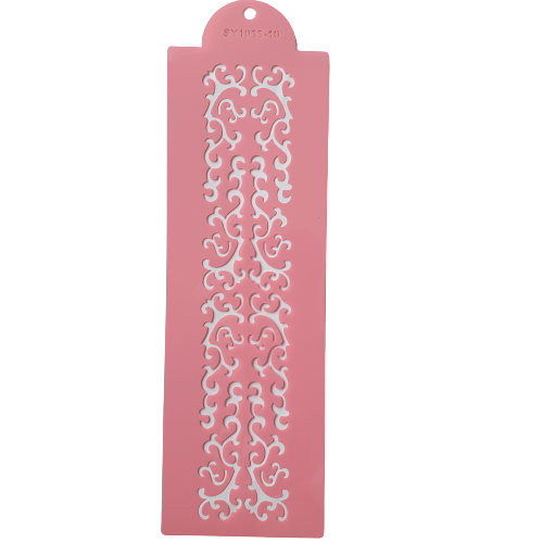 Cake decorating stencil, 30x10cm, SY1033-10