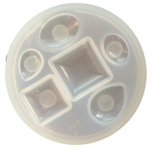 Gems Gemstone soft silicone mould for resin jewelry