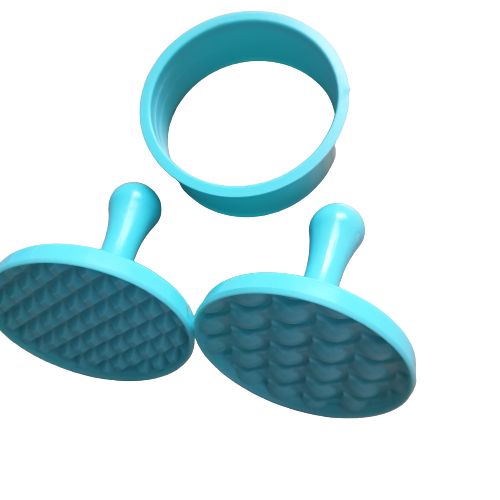 Cookie cutter and stamp set 7.5cm Y217