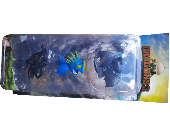 How to train your dragon figurines, Toothless 7.5cm