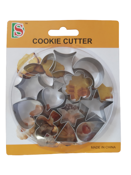 Various Shapes Cookie Cutters Small