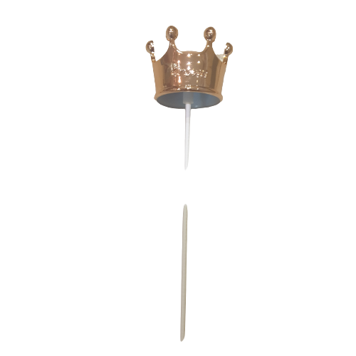 Crown cake topper, Rose GOLD