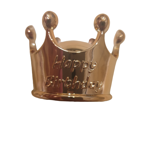 Crown cake topper, Rose GOLD