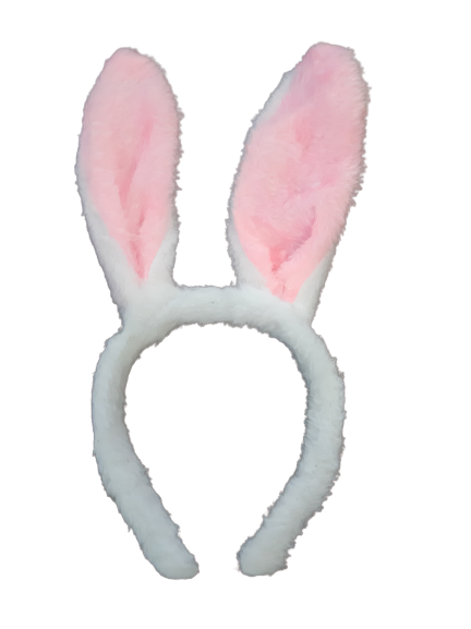 Bunny ears alice band Pink