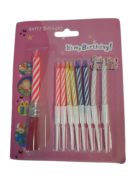 Singing Happy Birthday Candle