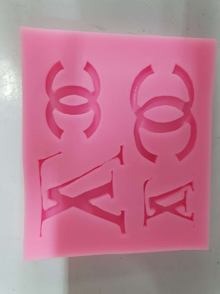 LV, CC logo silicone mould
